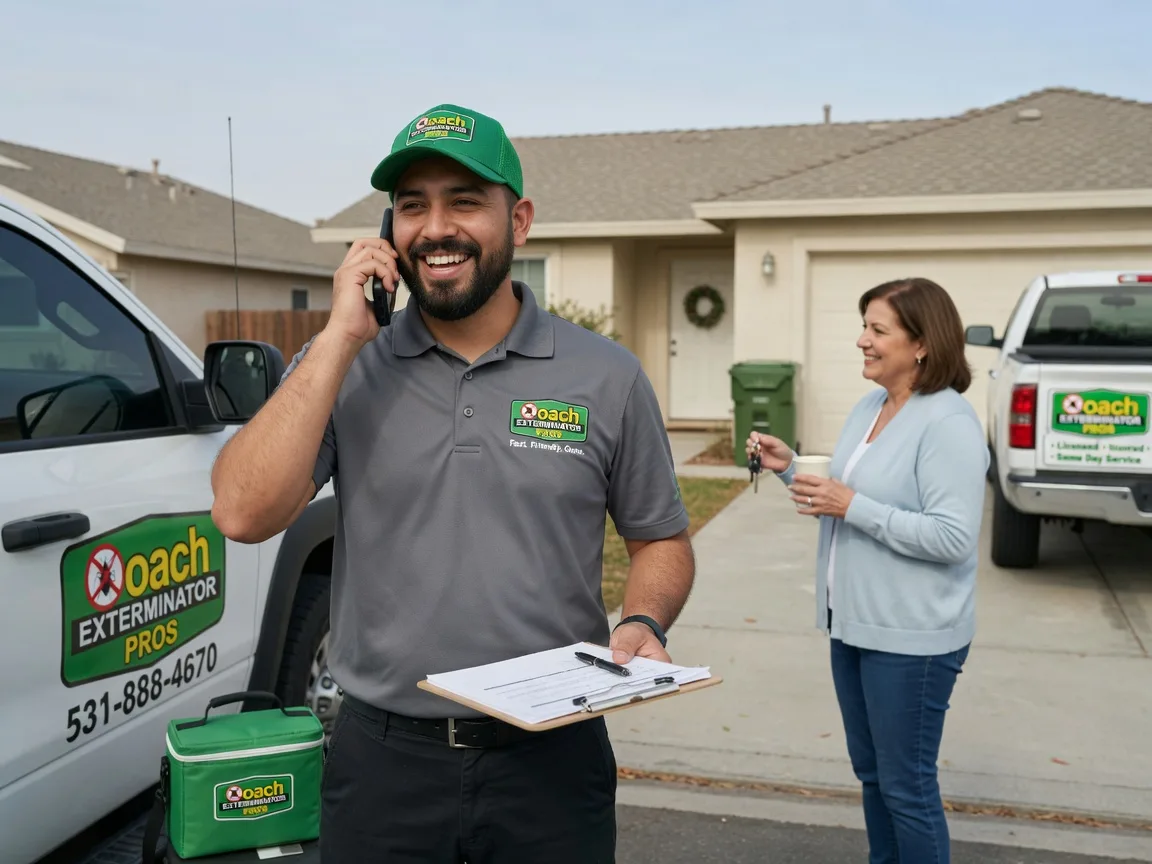 Pest Control Roach Exterminator Luckey, OH FAQs